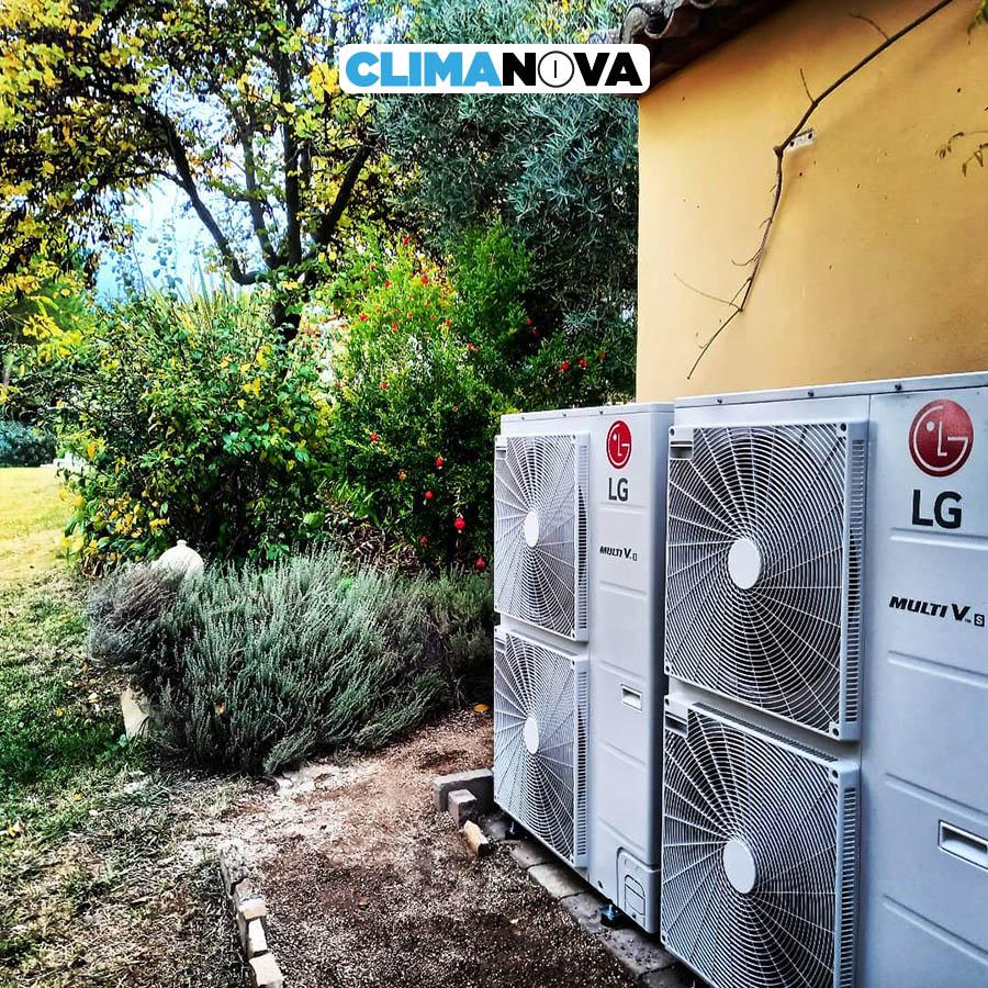 Bomba de calor para calefacción y ACS